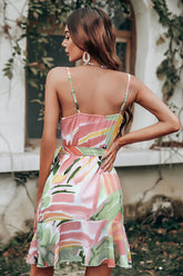 Elegantes Minikleid „Bliss“ mit Blumendruck